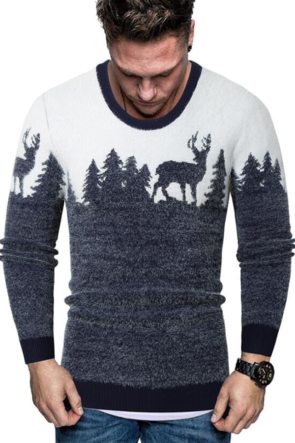 Pull de noel deals homme 4xl